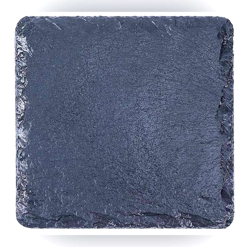 Black Slate Basking Tile Feeding Slate